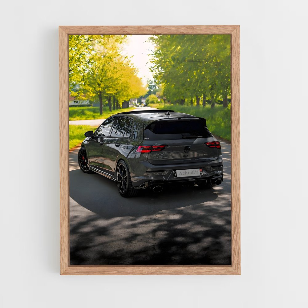 Poster Audi RS3 : Puissance et Élégance – affiche Volkswagen (vue 4)